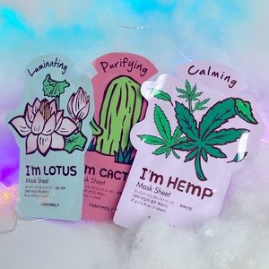 😱$5 in Bundle😱 3 TONYMOLY Sheet Masks